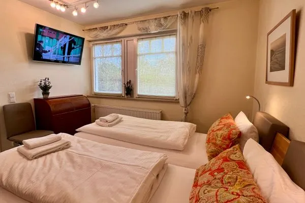 Schlafzimmer  Schloonseevillen, Whg. 13