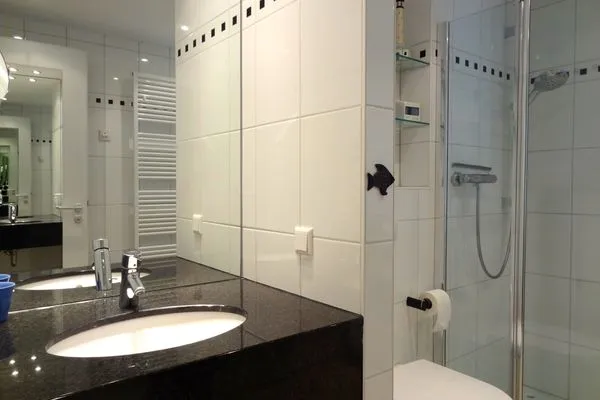 Badezimmer  Schloonseevillen, Whg. 13