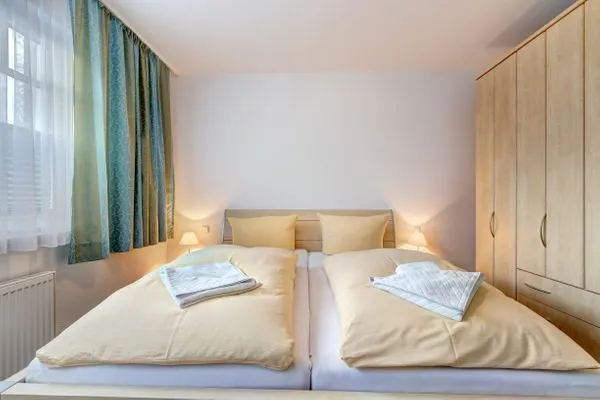 Schlafzimmer  Schloonseevillen, Whg. 17