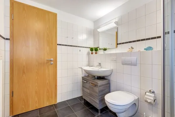 Badezimmer  Schloonseevillen, Whg. 17