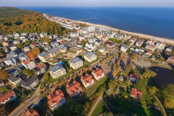 Vogelperspektive  Schloonseevillen, Whg. 17