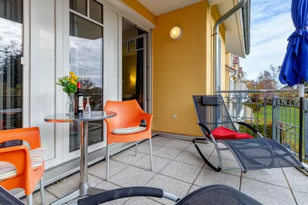 Balkon  Schloonseevillen, Whg. 25