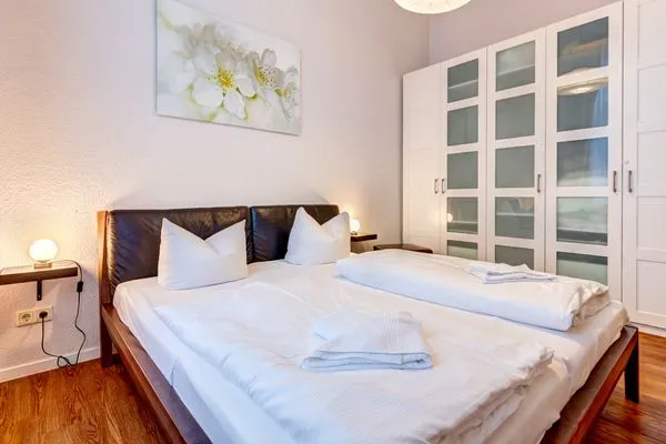 Schlafzimmer  Villa Anna, Whg. Bernstein