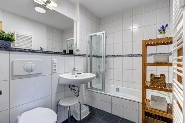 Badezimmer  Ostseeresidenz Gorki Park, Whg. 07