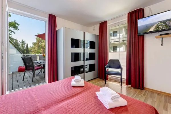 Schlafzimmer  Ostseeresidenz Gorki Park, Whg. 08