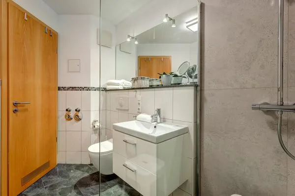 Badezimmer  Ostseeresidenz Gorki Park, Whg. 08