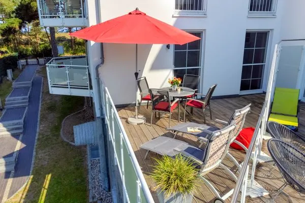 Balkon  Ostseeresidenz Gorki Park, Whg. 08