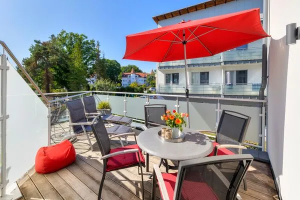 Balkon  Ostseeresidenz Gorki Park, Whg. 08