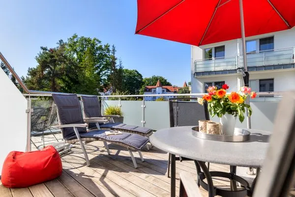 Balkon  Ostseeresidenz Gorki Park, Whg. 08