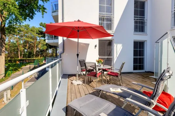 Balkon  Ostseeresidenz Gorki Park, Whg. 08