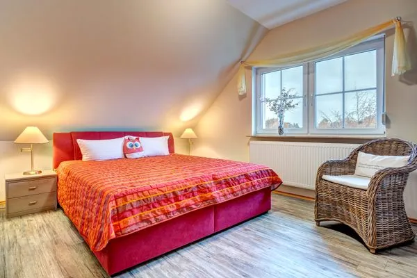 Schlafzimmer  Ferienhaus Beier, Whg. 2