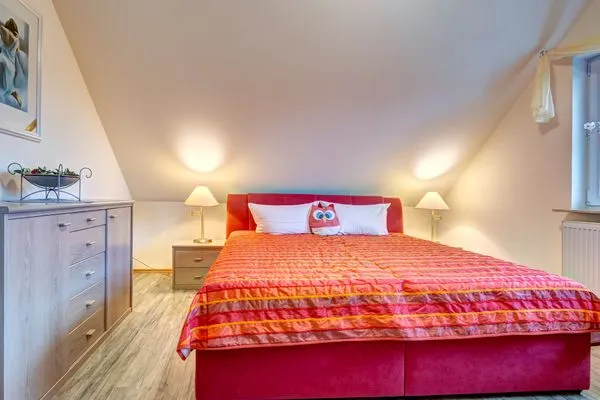 Schlafzimmer  Ferienhaus Beier, Whg. 2