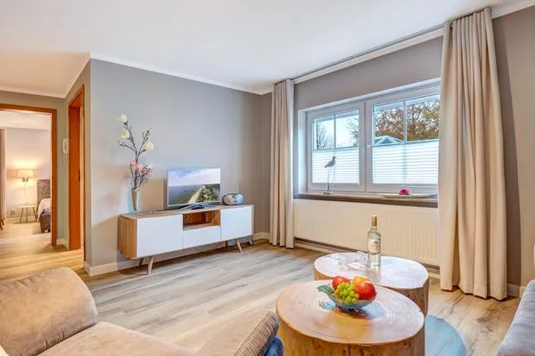 Wohnzimmer  Ferienhaus Beier, Wohnung 1