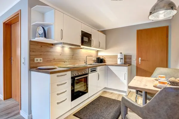 Küche / Küchenzeile  Ferienhaus Beier, Wohnung 1