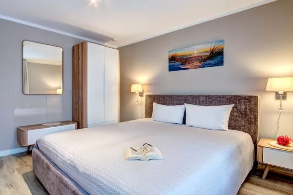 Schlafzimmer  Ferienhaus Beier, Wohnung 1