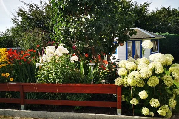 Garten  Ferienhaus Beier, Wohnung 1