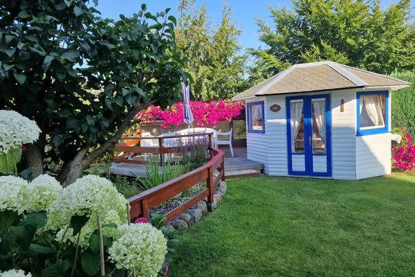 Garten  Ferienhaus Beier, Wohnung 1