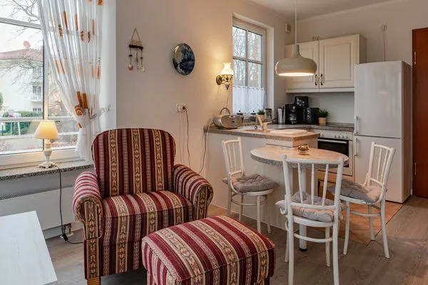 Wohnzimmer  Villa Christiane, Whg. 08