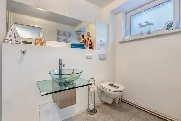 Badezimmer  Ferienwohnung Johanna