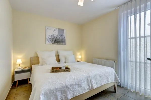 Schlafzimmer  Ferienwohnung Ostseeliebe