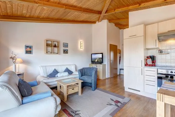 Wohnzimmer  Ferienwohnung Sunset