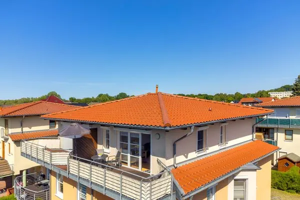 Vogelperspektive  Ferienwohnung Sunset