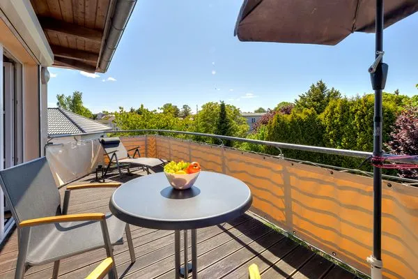 Balkon  Ferienwohnung Sunset