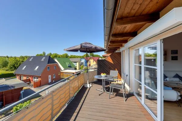 Balkon  Ferienwohnung Sunset