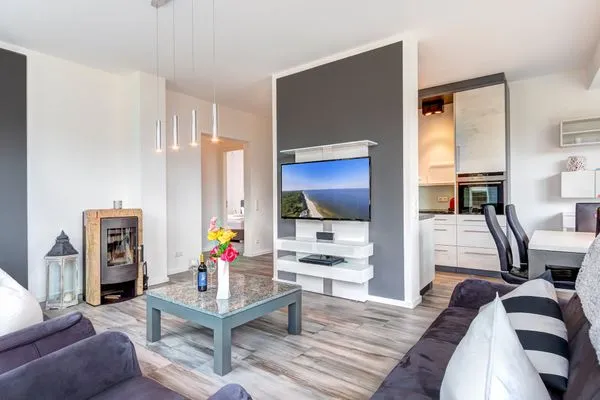 Wohnzimmer  Ferienhaus Elysium - Karl