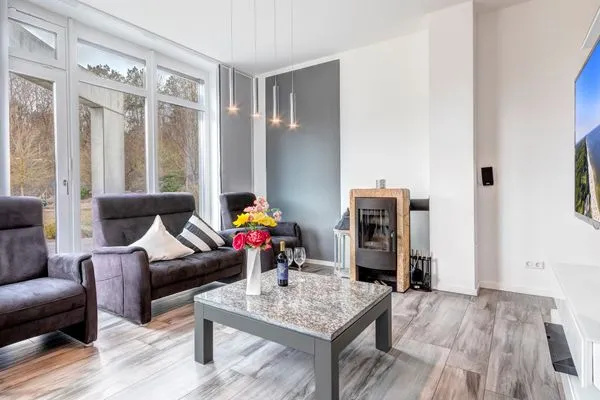 Wohnzimmer  Ferienhaus Elysium - Karl