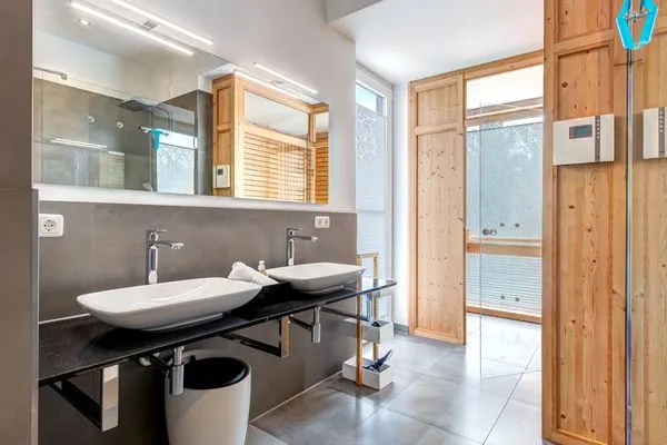 Badezimmer  Ferienhaus Elysium - Karl