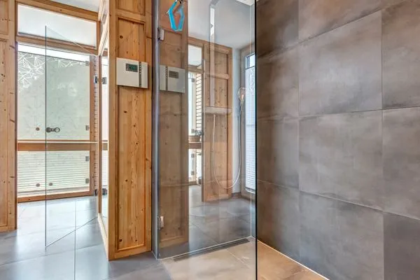 Badezimmer  Ferienhaus Elysium - Karl