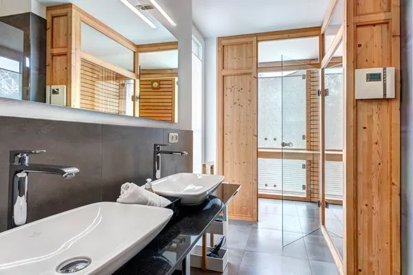 Badezimmer  Ferienhaus Elysium - Karl