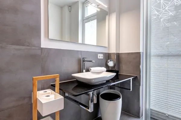 Badezimmer  Ferienhaus Elysium - Karl