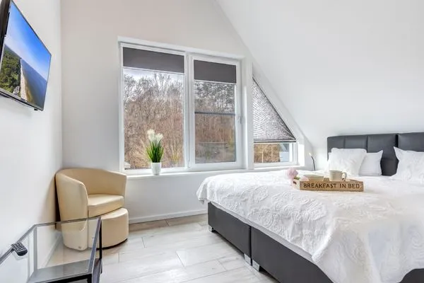 Schlafzimmer  Ferienhaus Elysium - Rosa