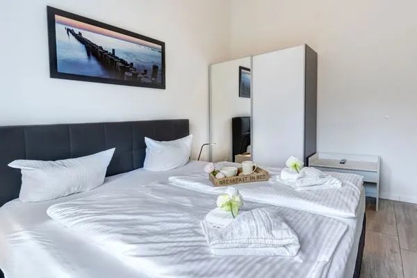 Schlafzimmer  Ferienhaus Elysium - Rosa