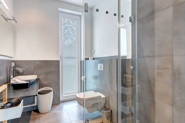 Badezimmer  Ferienhaus Elysium - Rosa