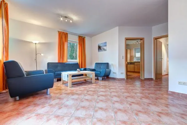 Wohnzimmer  Ferienhaus Seestern