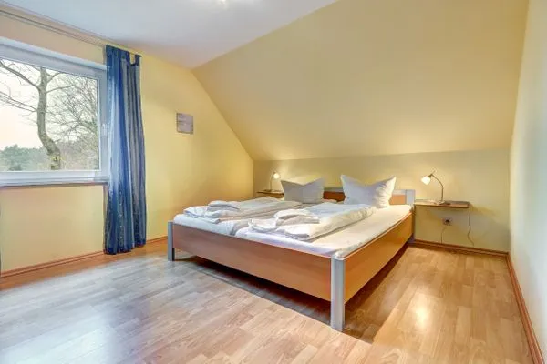 Schlafzimmer  Ferienhaus Seestern