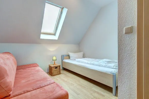 Schlafzimmer  Ferienhaus Seestern