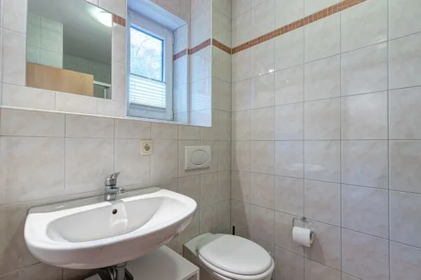 Badezimmer  Ferienhaus Seestern