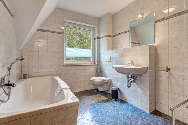 Badezimmer  Ferienhaus Seestern