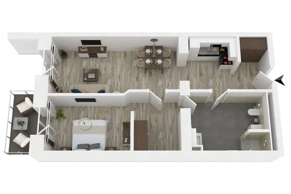 Ferienwohnung Ostseeglück Ostseebad Wustrow ZweiWasser Alte Seefahrtschule Grundriss  Ostseeglück