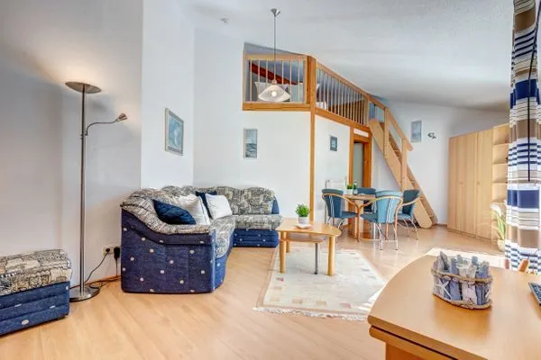 Wohnzimmer  Haus Berlin, Whg. Krabbengalerie