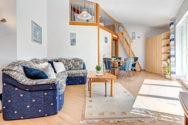 Wohnzimmer  Haus Berlin, Whg. Krabbengalerie