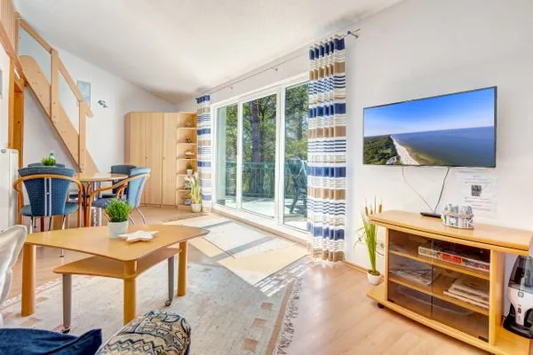 Wohnzimmer  Haus Berlin, Whg. Krabbengalerie