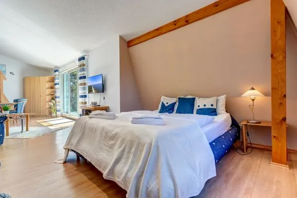 Schlafzimmer  Haus Berlin, Whg. Krabbengalerie