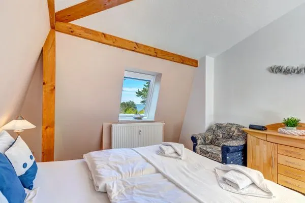 Schlafzimmer  Haus Berlin, Whg. Krabbengalerie