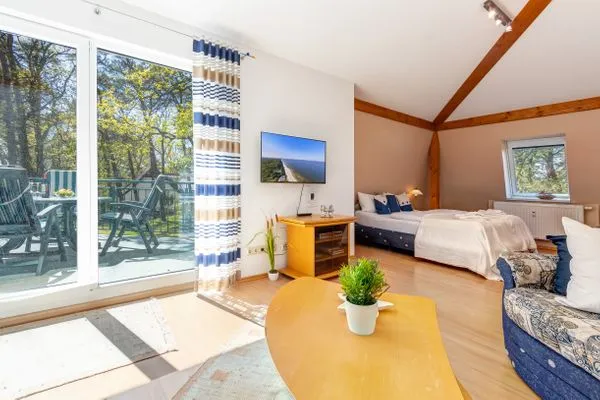 Schlafzimmer  Haus Berlin, Whg. Krabbengalerie