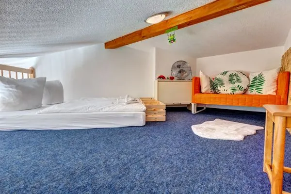 Schlafzimmer  Haus Berlin, Whg. Krabbengalerie